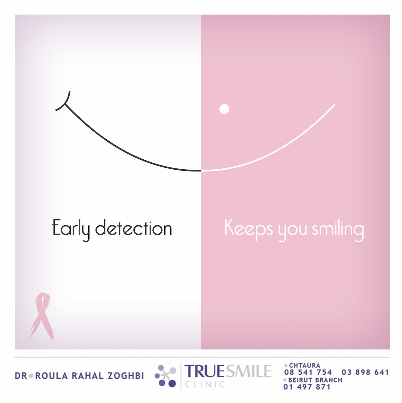 A breast cancer awareness post.